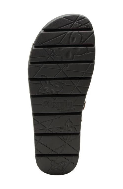 Alegria By Pg Lite Henna Slingback Platform Sandal In Brown