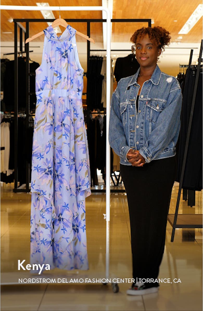 Halter Neck Maxi Dress, sales video thumbnail