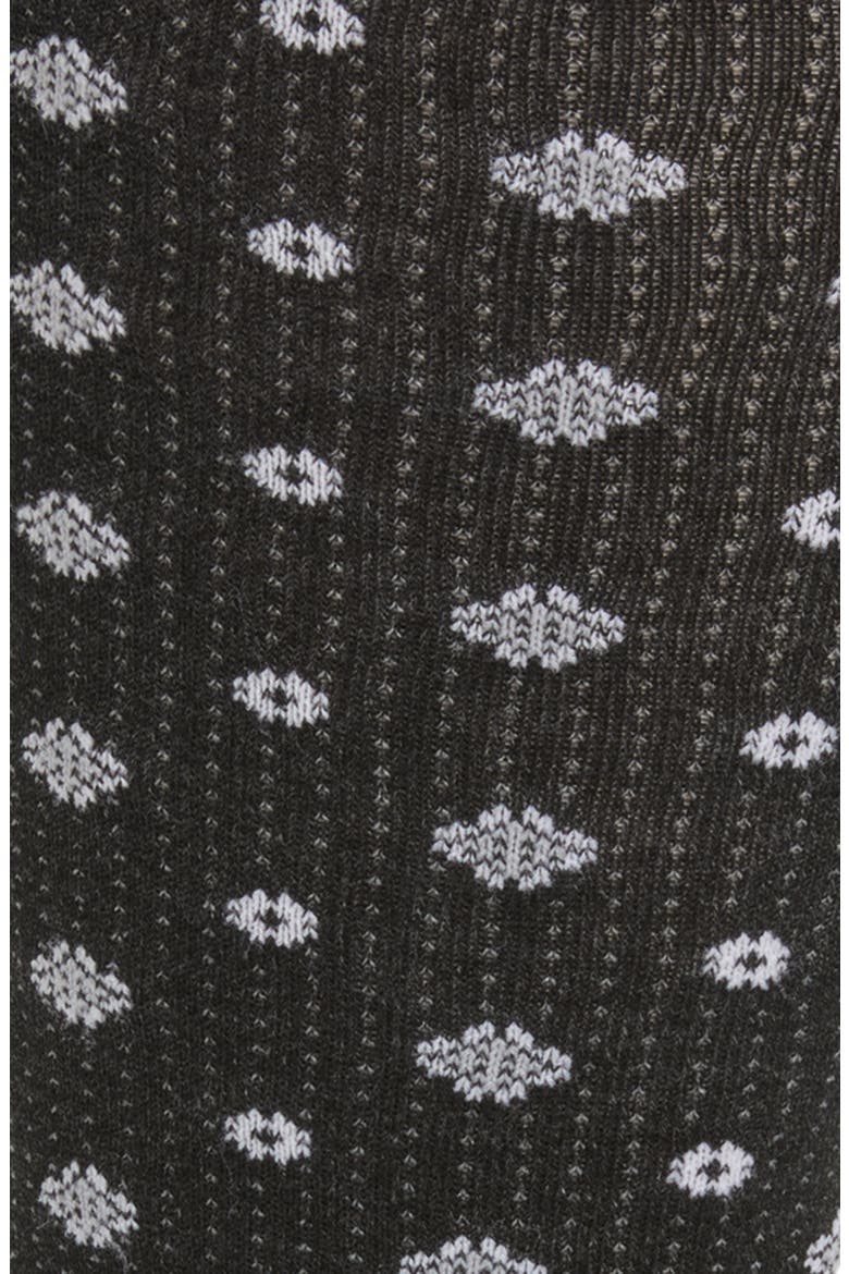 Neat Tall Compression Dress Socks, Alternate, color, CHARCOAL