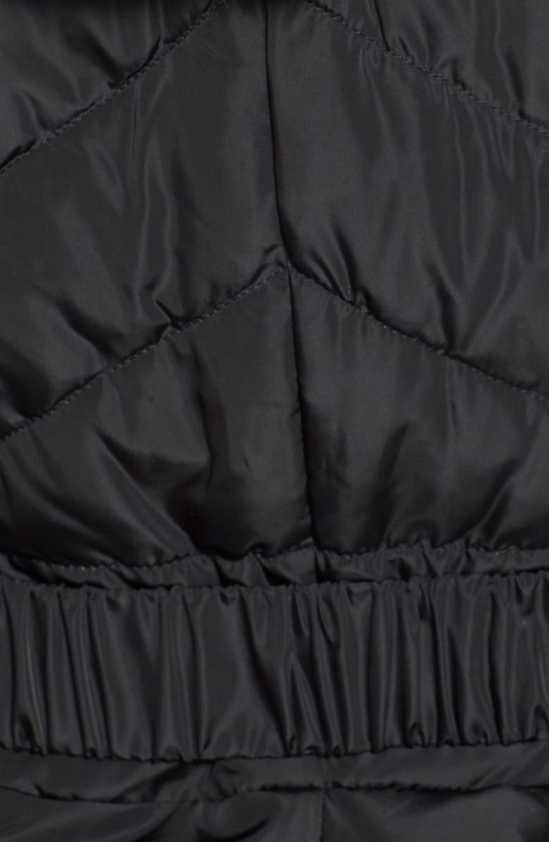 Via Spiga Faux Fur Trim Hooded Puffer Jacket, Alternate, color,