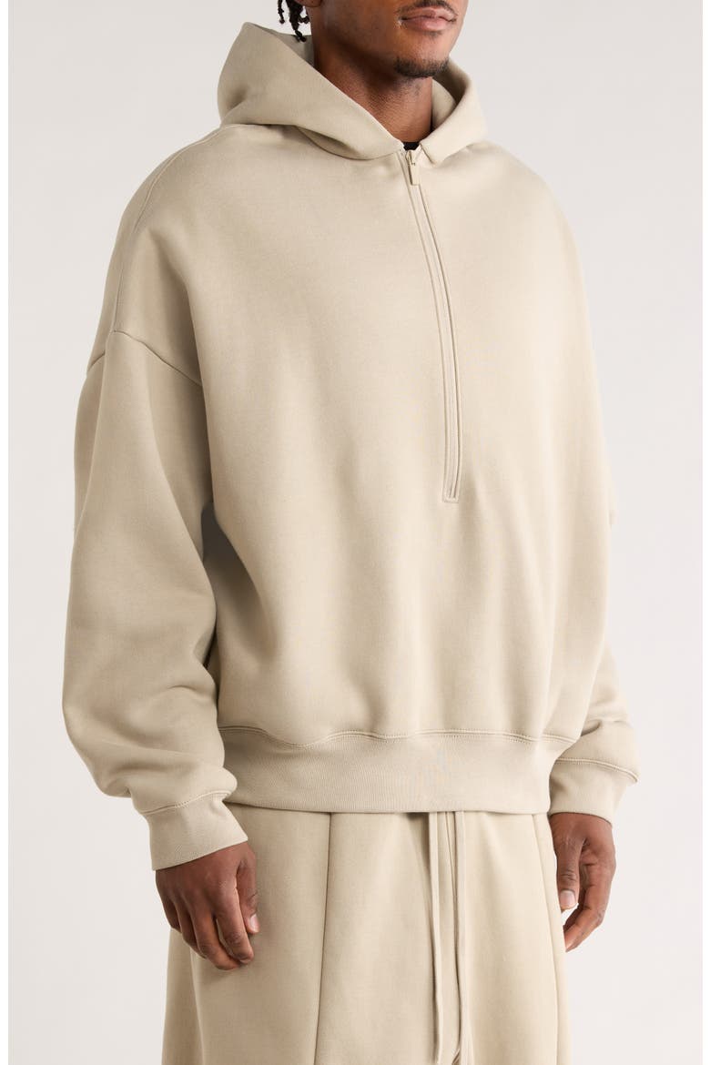 Property Lounge Half Zip Hoodie, Alternate, color, SEAL