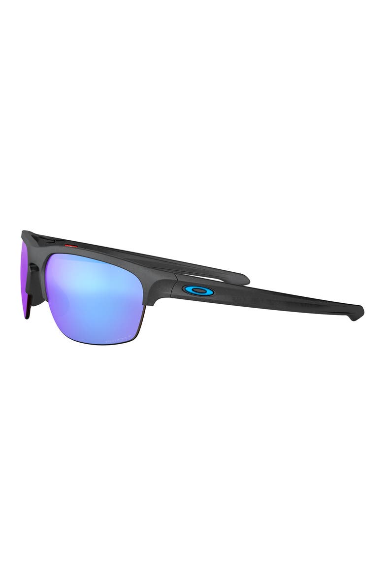 65mm Oversize Prizm™ Polarized Square Sunglasses, Alternate, color, GREY