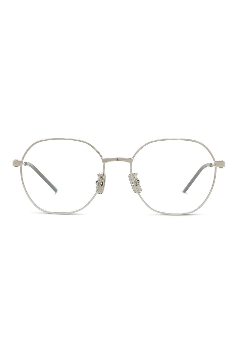 GV Speed 54mm Phantos Optical Glasses, Main, color, SHINY PALLADIUM