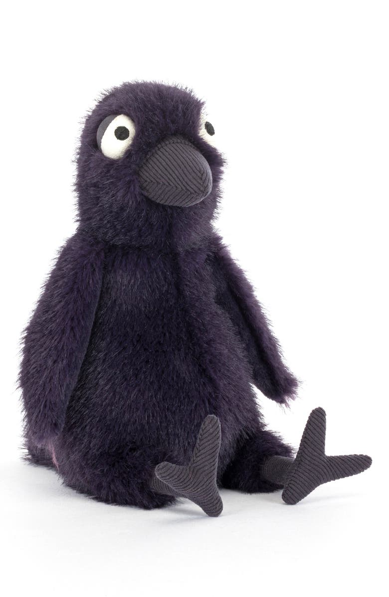 Jellycat Hocus Crow Stuffed Animal, Main, color, 