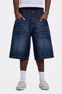 JADED LONDON Kingdom Colossus Baggy Denim Shorts