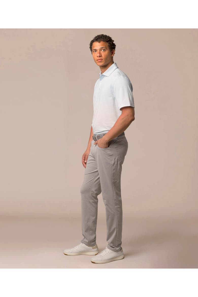 Gradient Stripe Polo, Alternate, color, Horizon/White