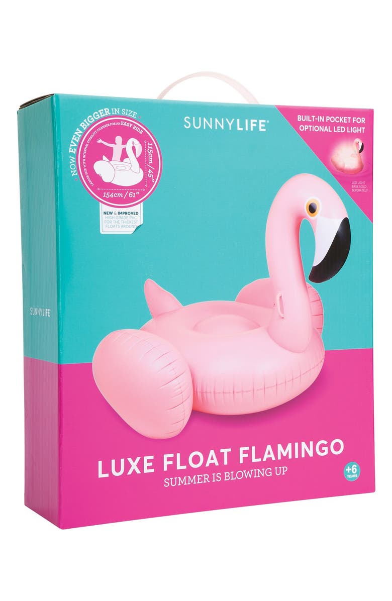 Sunnylife Really Big Inflatable Flamingo Pool Floatie, Alternate, color,