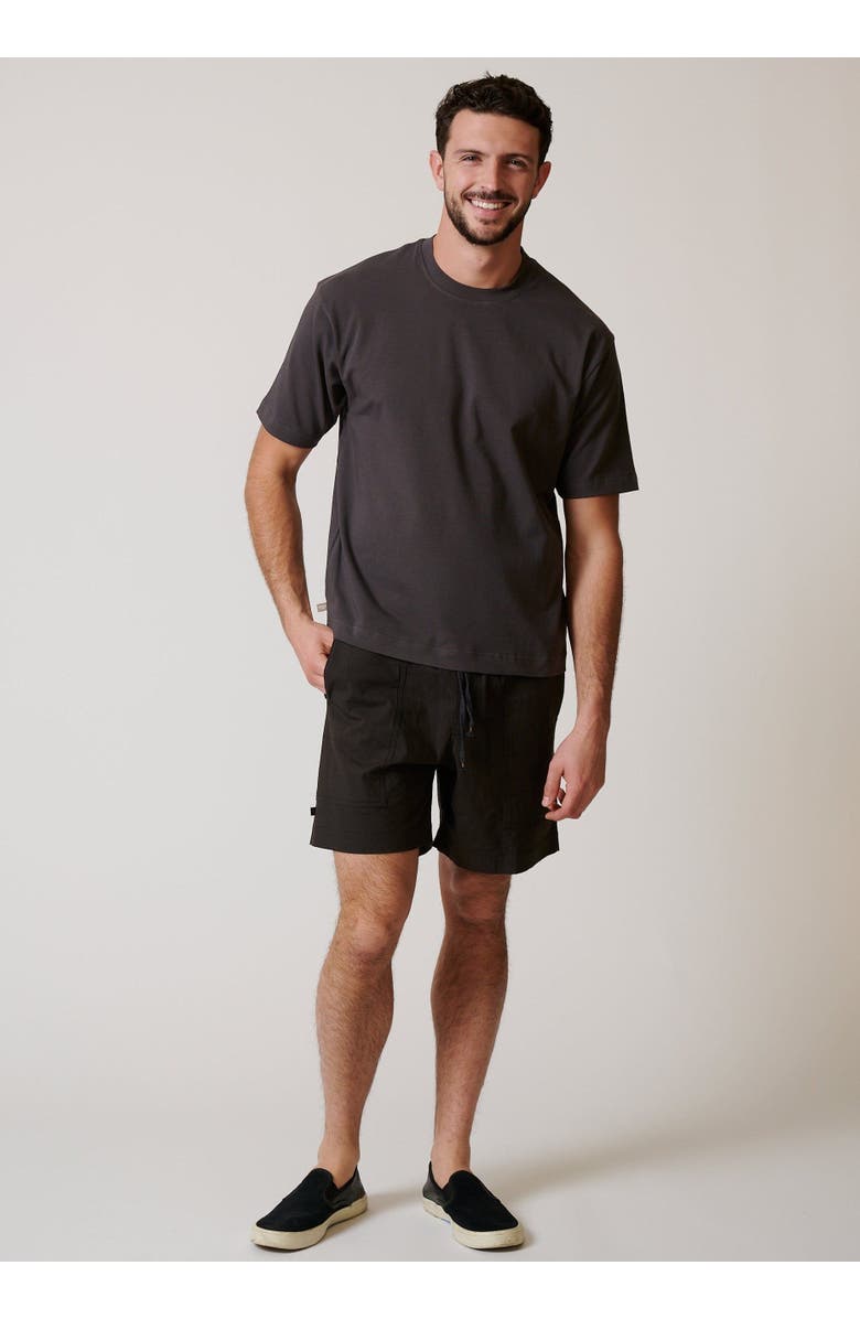 LEISURE LAB Coastal Tee, Alternate, color, Charcoal