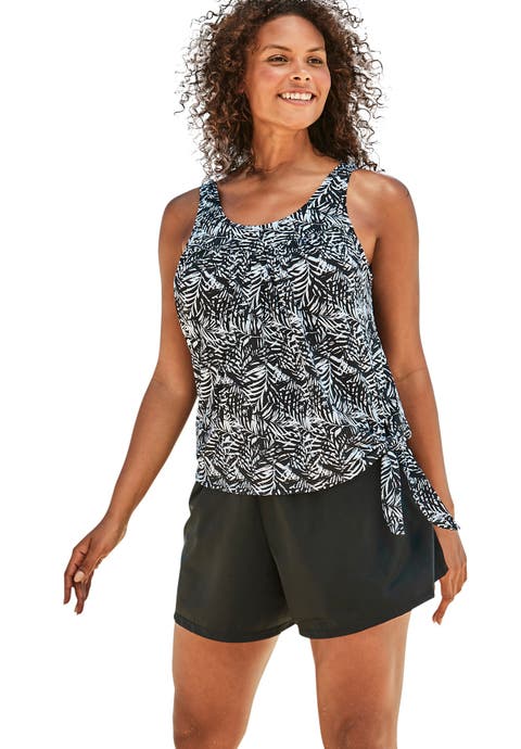 2-Piece Blouson Swim Set