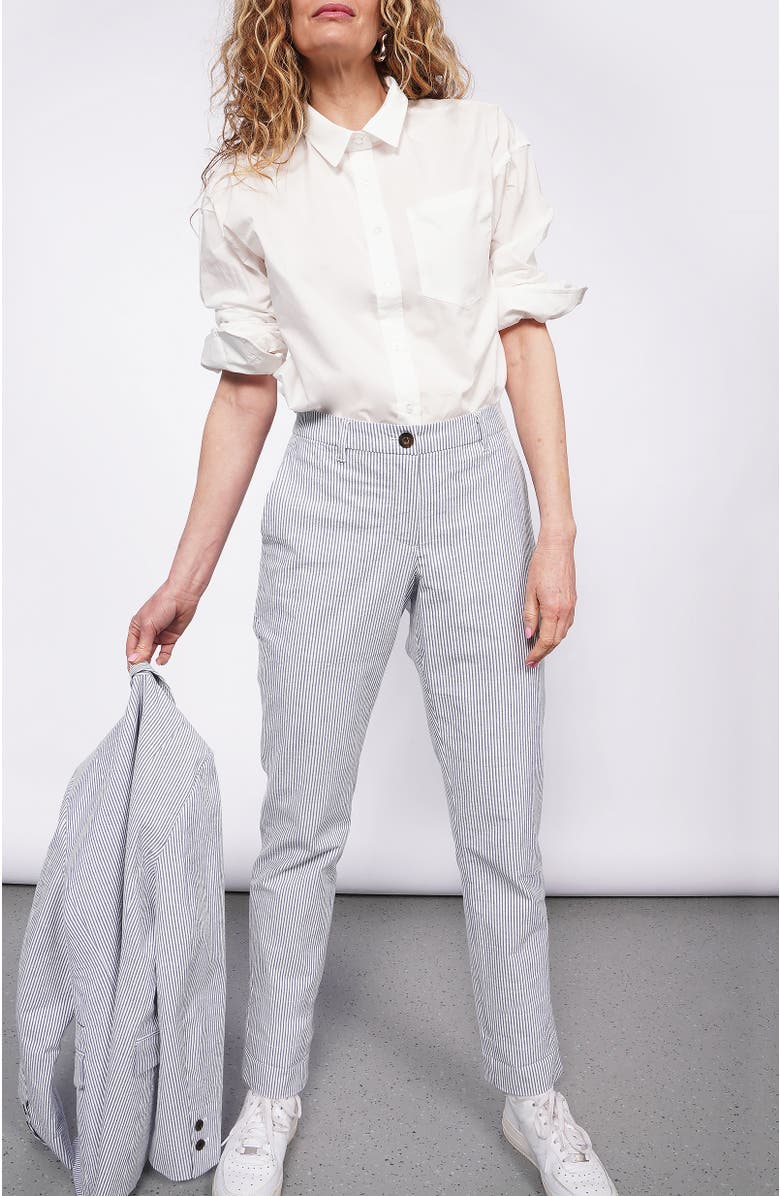 WILDFANG The Empower Seersucker Trouser, Main, color, 