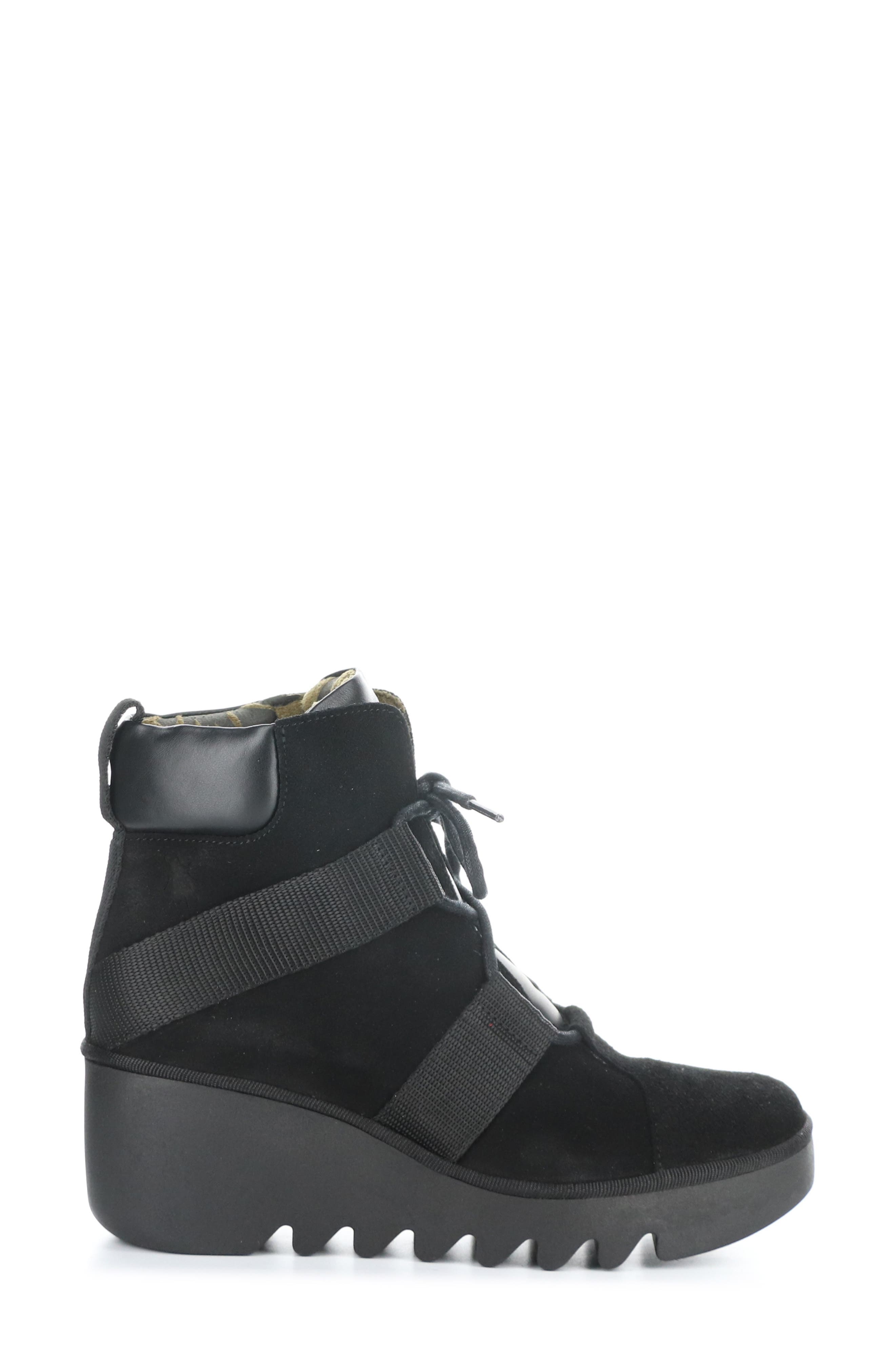 Fly London Blom Wedge Boot, Alternate, color, 