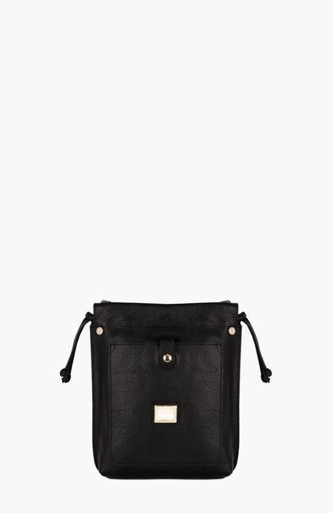 Muse 563 Pebbled Leather Small Crossbody Bag
