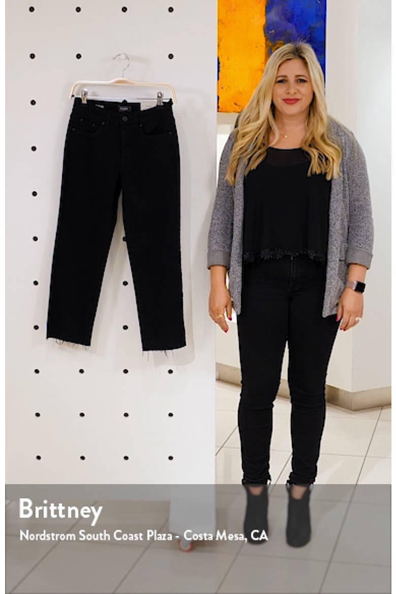 Release Hem Capri Skinny Jeans video
