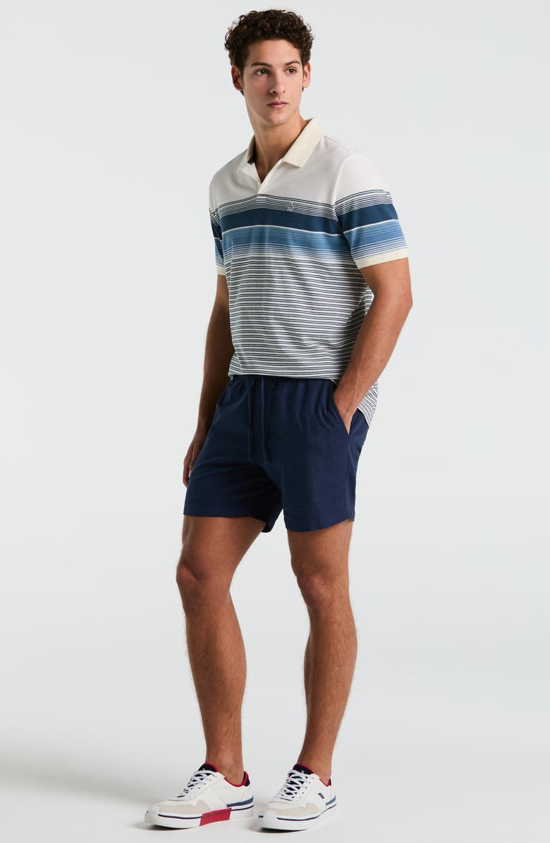 Original Penguin Colorblock Cotton Piqué Polo, Alternate, color, Birch