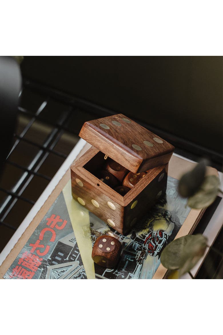 5 Dice Box Set, Alternate, color, Neutral