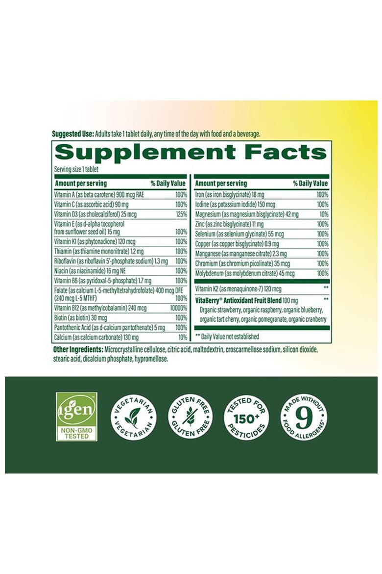 Whole Body Multivitamin For Women with Magnesium Glycinate, Biotin, Vegetarian, 90 Tablets, Alternate, color, None