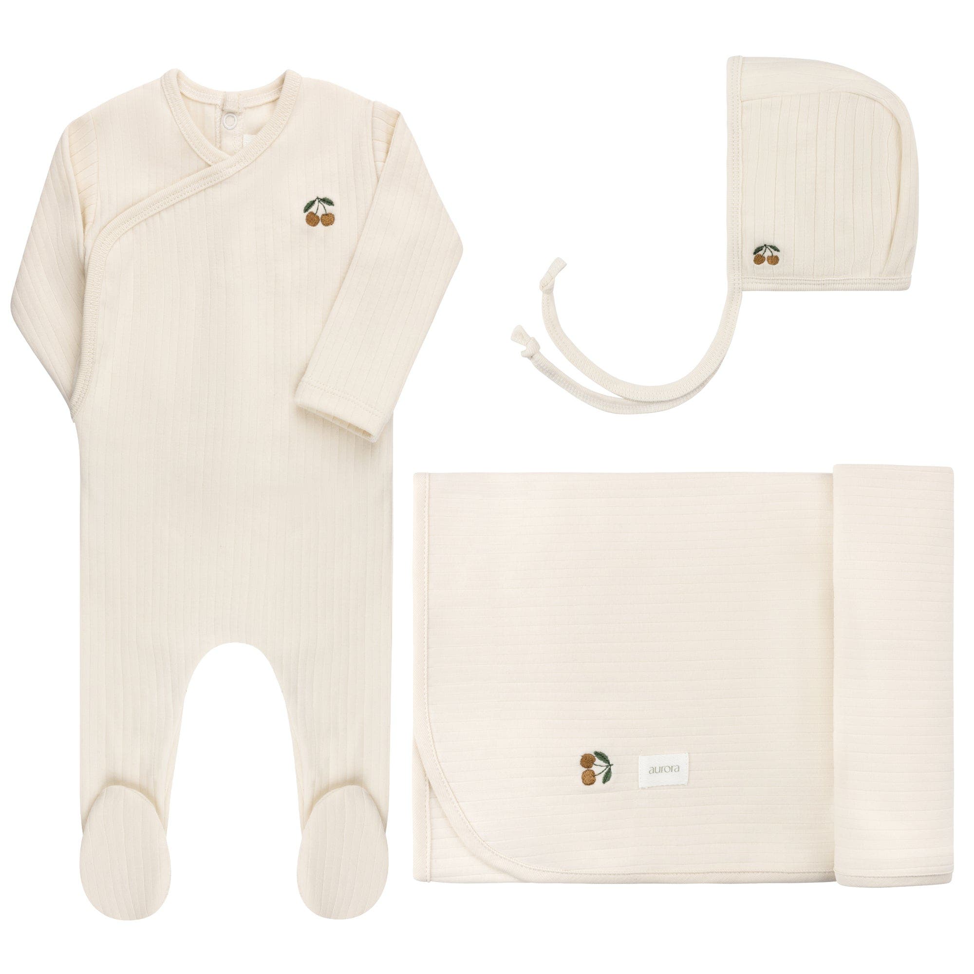 Aurora Classics Embroidered Cherry Collection - Take Me Home Set