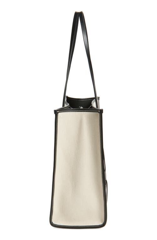 Demellier Large Capri Canvas Tote In Black