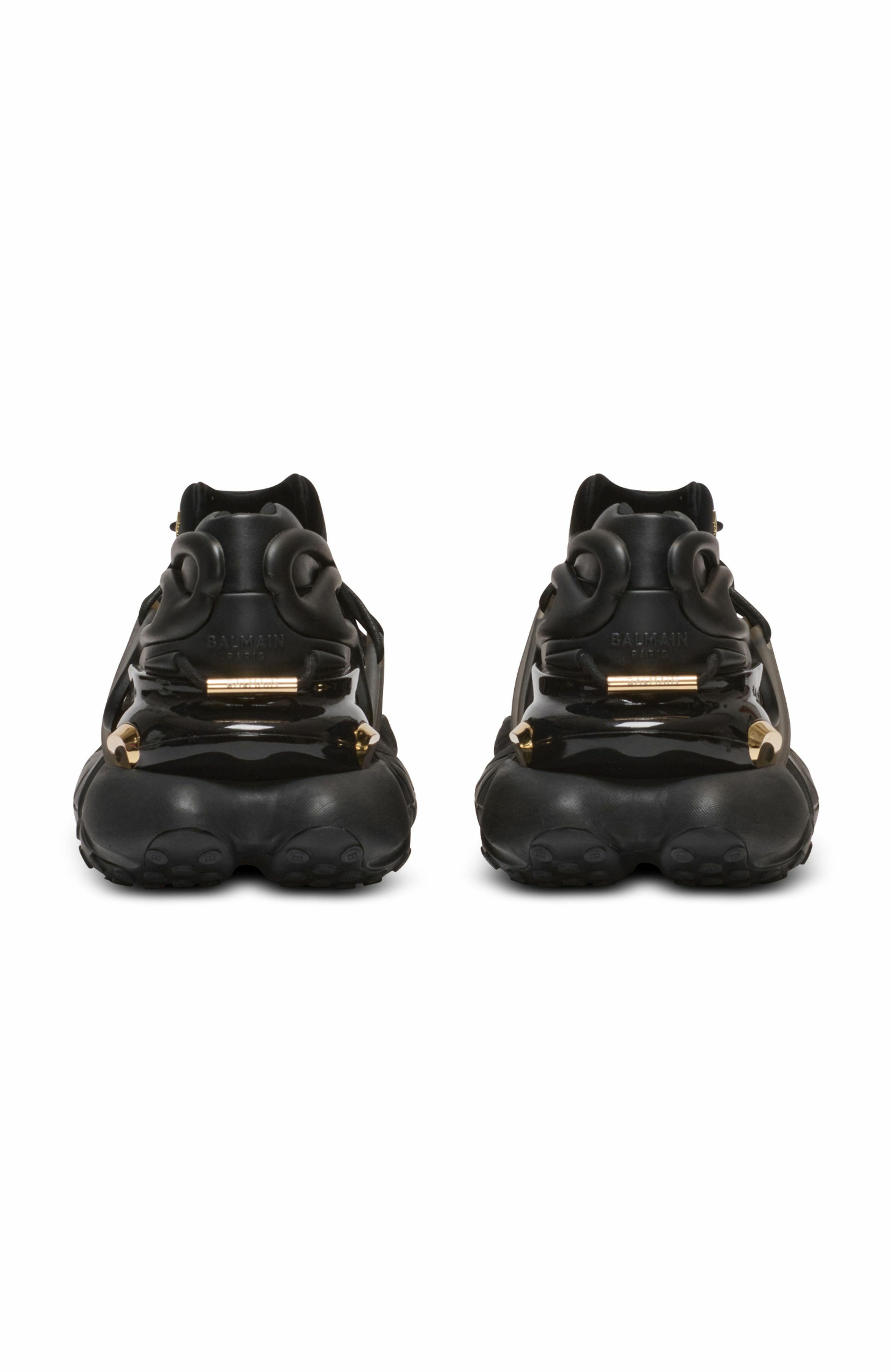 Unicorn Low Trainers In Neoprene And Calfskin, Alternate, color, Black