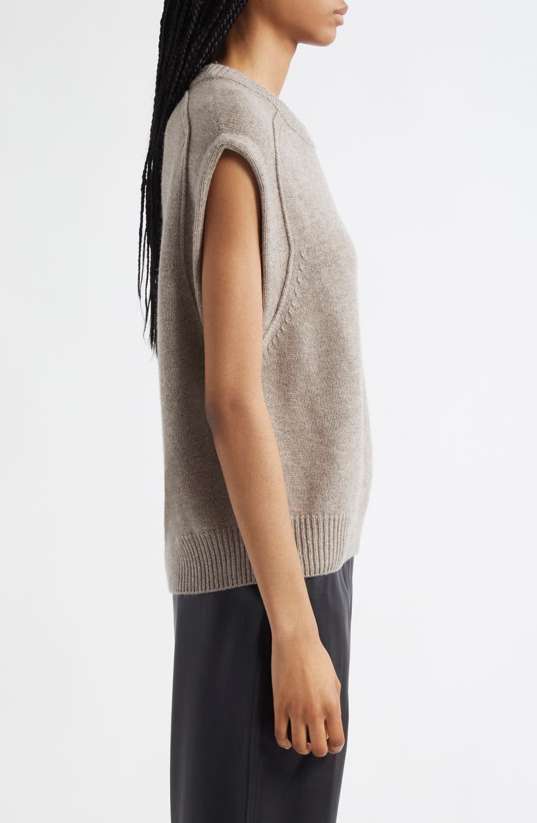 LOULOU DE SAISON Mari Boxy Wool & Cashmere Sweater, Alternate, color,
