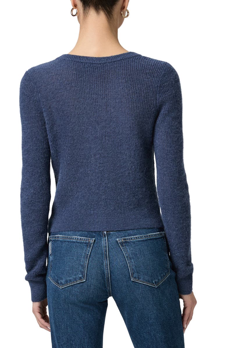 PAIGE Fortuna Crop Cardigan, Alternate, color, Pale Sapphire