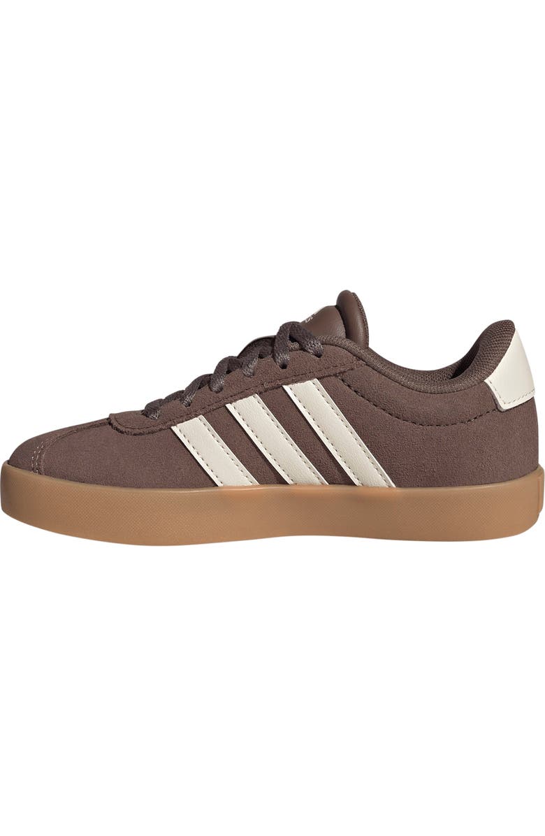 adidas Kids' VL Court 3.0 Sneaker, Alternate, color, Earth/ Chalk White/ Gum