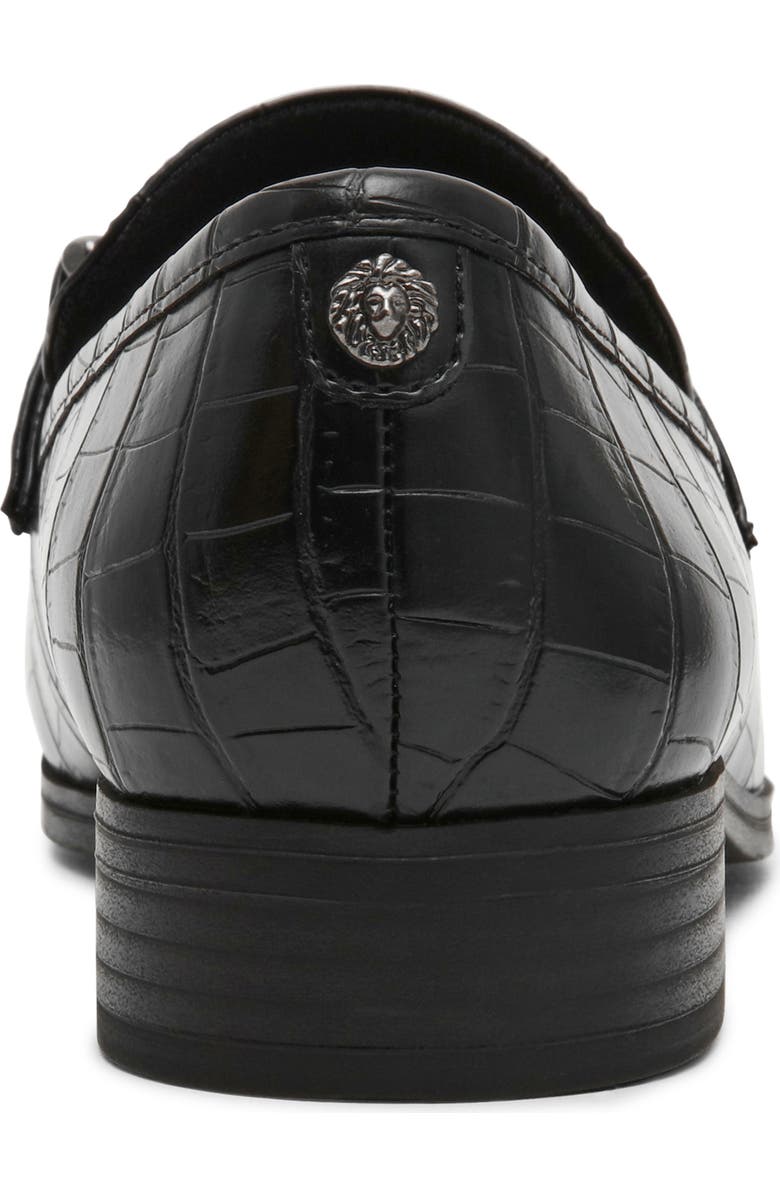Anne Klein Holden Bit Loafer, Alternate, color, Black Croc Pu