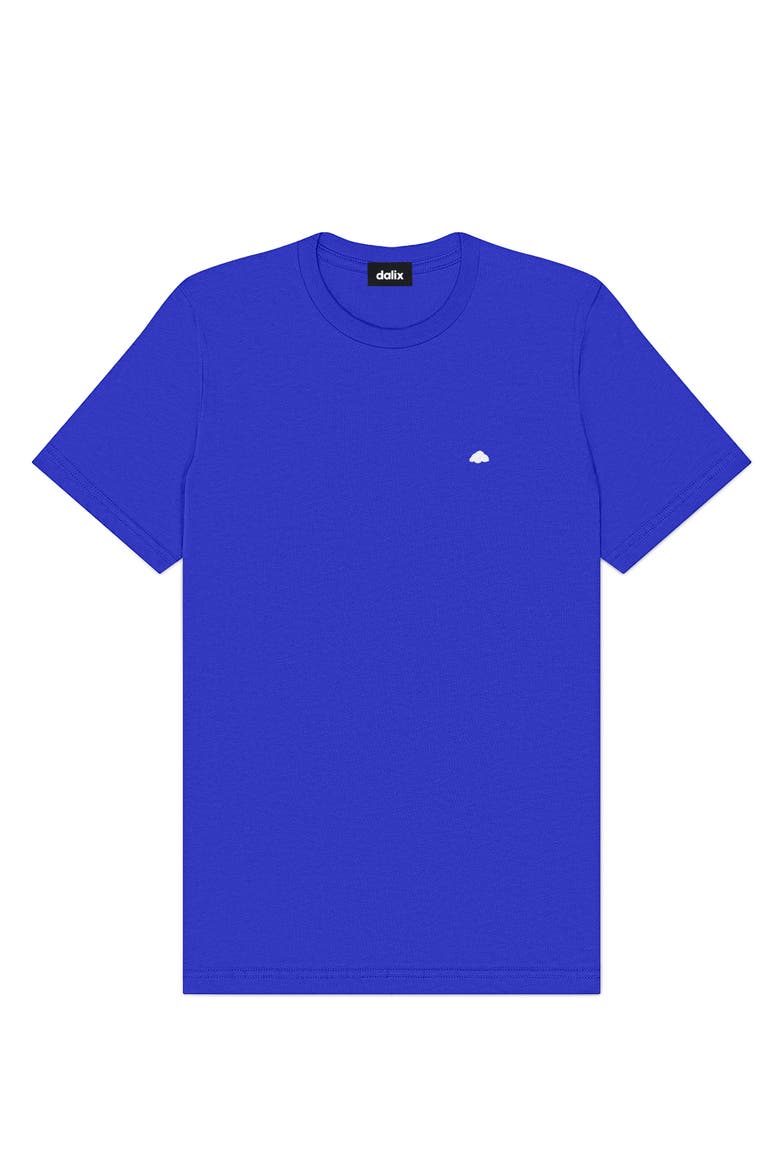 Mens Lil Cloud Lightweight Jersey Tee, Main, color, Royal Blue