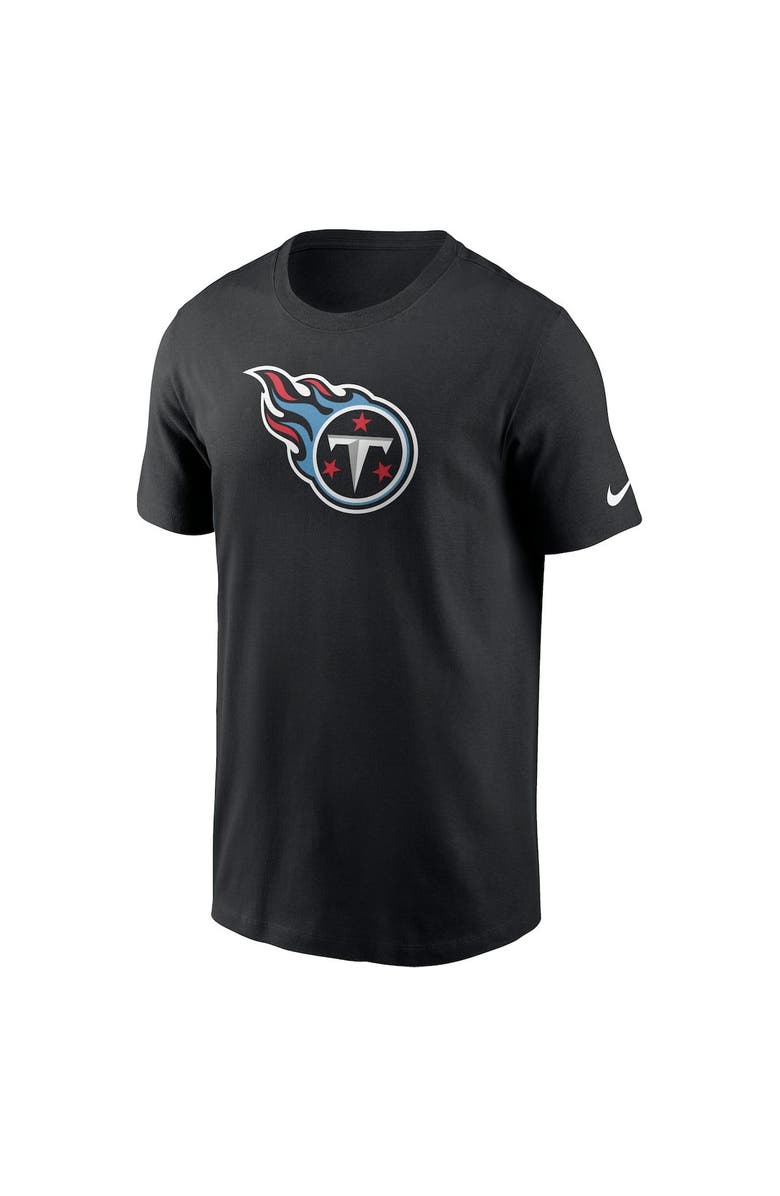 Nike Men's Nike Black Tennessee Titans Logo Essential T-Shirt, Alternate, color, Black