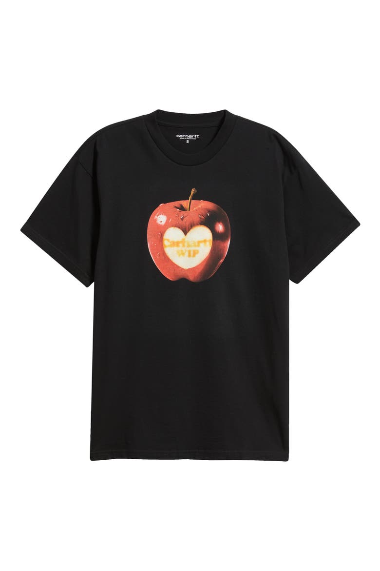 Spoiled Organic Cotton Graphic T-Shirt, Alternate, color, BLACK