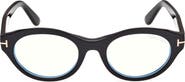 TOM FORD 51mm Oval Sunglasses