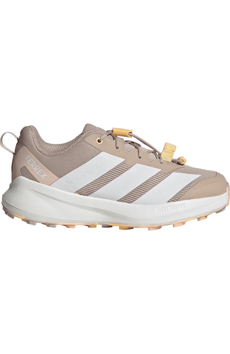 adidas Terrex Agravic Running Shoe, Alternate, color, Taupe/ White/ Tangerine