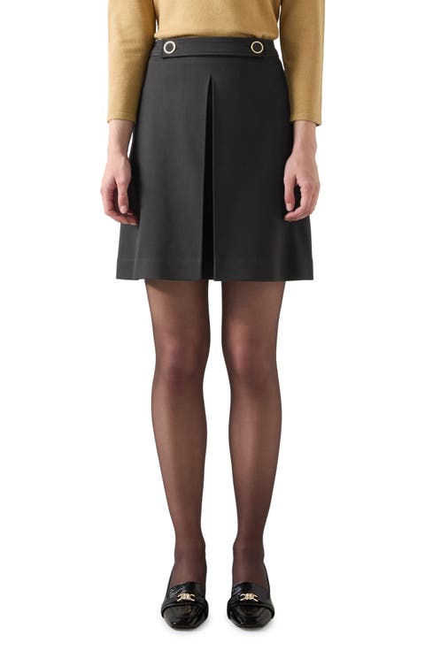 Halina Crepe Skirt