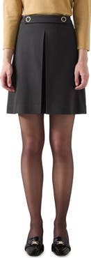 LK Bennett Halina Crepe Skirt