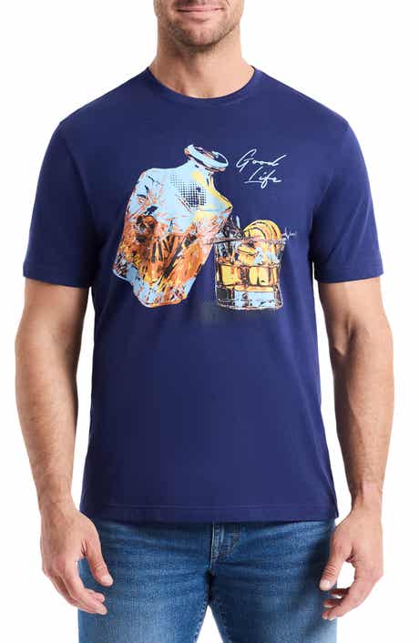 Robert Graham Barrel Aged Whiskey Graphic T-Shirt