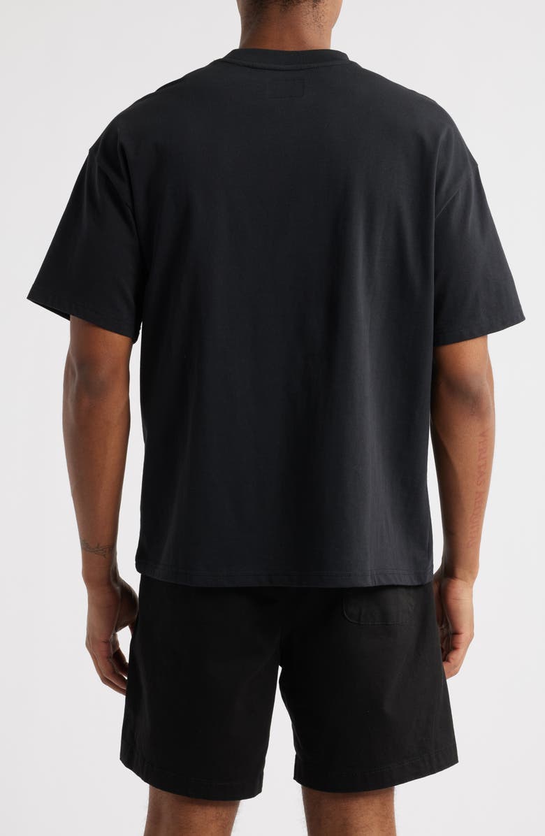 PacSun Grim Graphic T-Shirt, Alternate, color, Caviar