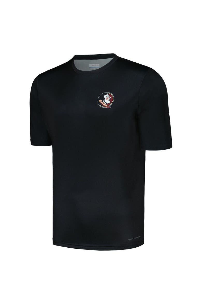Men's Columbia Black Florida State Seminoles Terminal Tackle State Omni-Shade T-Shirt, Alternate, color, Black