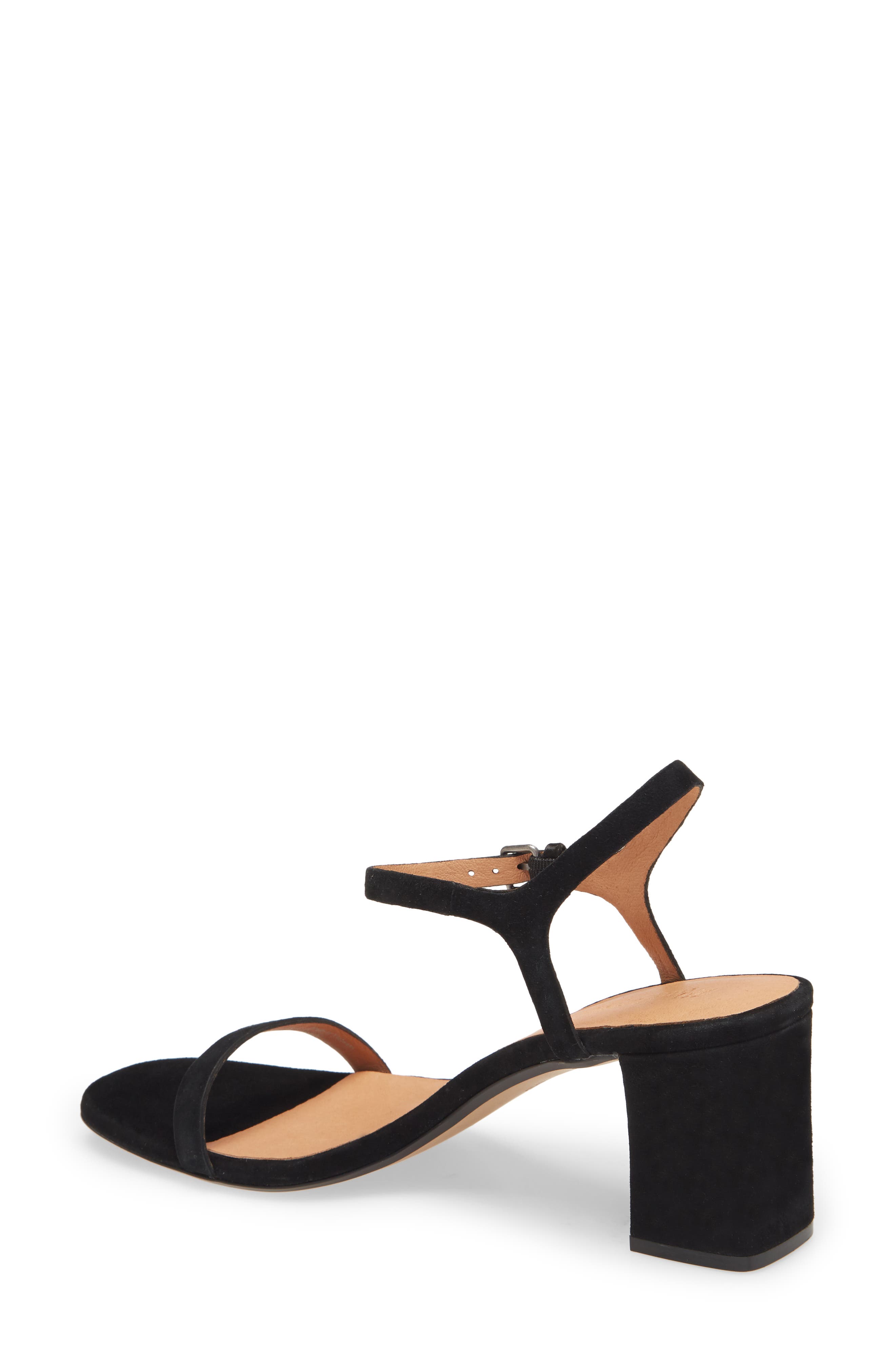 Madewell The Hollie Ankle Strap Sandal, Alternate, color, 