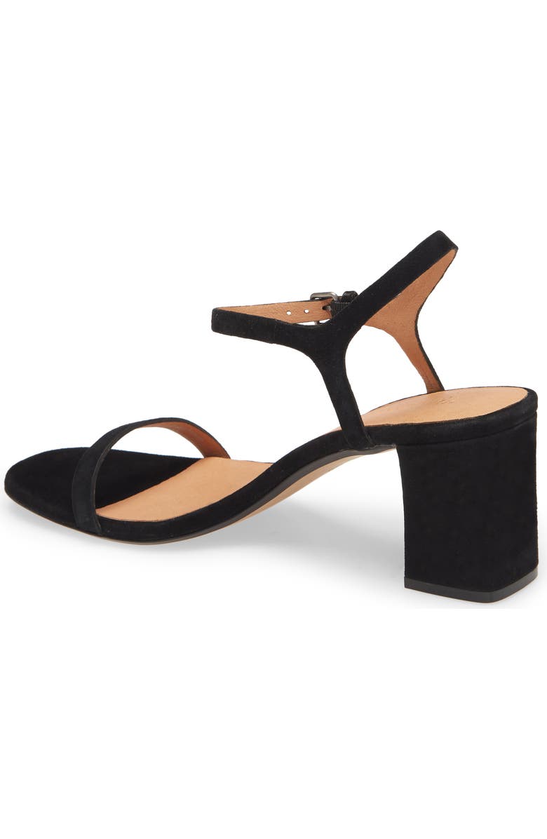 Madewell The Hollie Ankle Strap Sandal, Alternate, color,