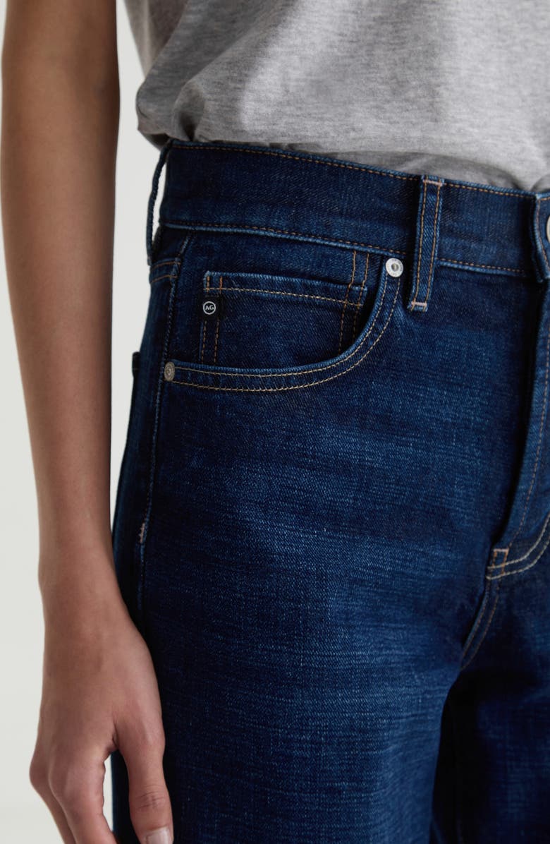 AG Sydney High Waist Relaxed Straight Leg Jeans, Alternate, color, Recoup