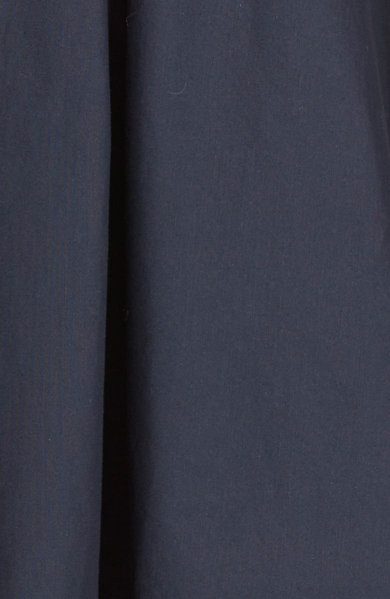 Eliza J Collared Poplin Fit & Flare Shirtdress, Alternate, color, 