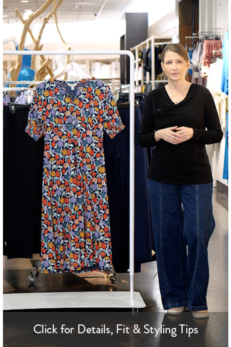 Fenil Floral Midi Dress video