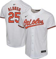 Nike Youth Nike Pete Alonso White Baltimore Orioles Game Player Jersey