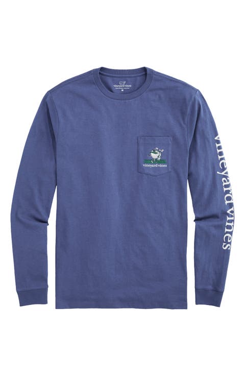 Drive Fast Putt Slow Graphic Long Sleeve T-Shirt