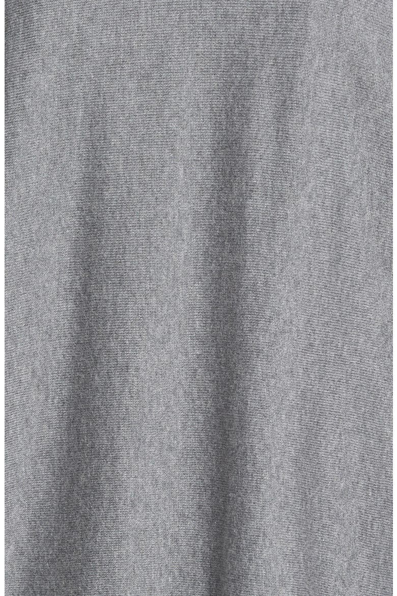 Organic Cotton Bateau Neck Boxy Top, Alternate, color, LIGHT ASH