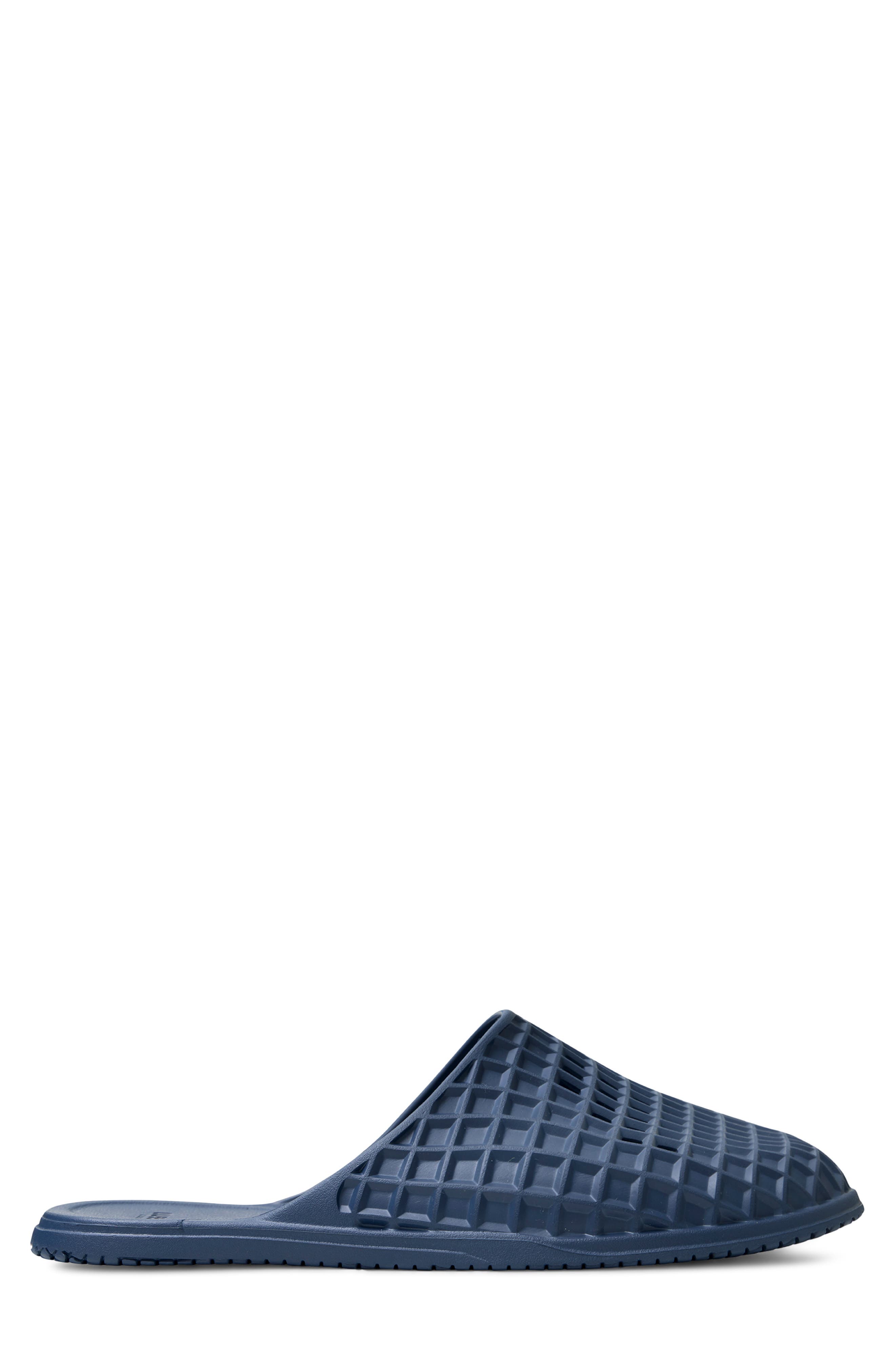 Rosa Slide, Alternate, color, INDIGO