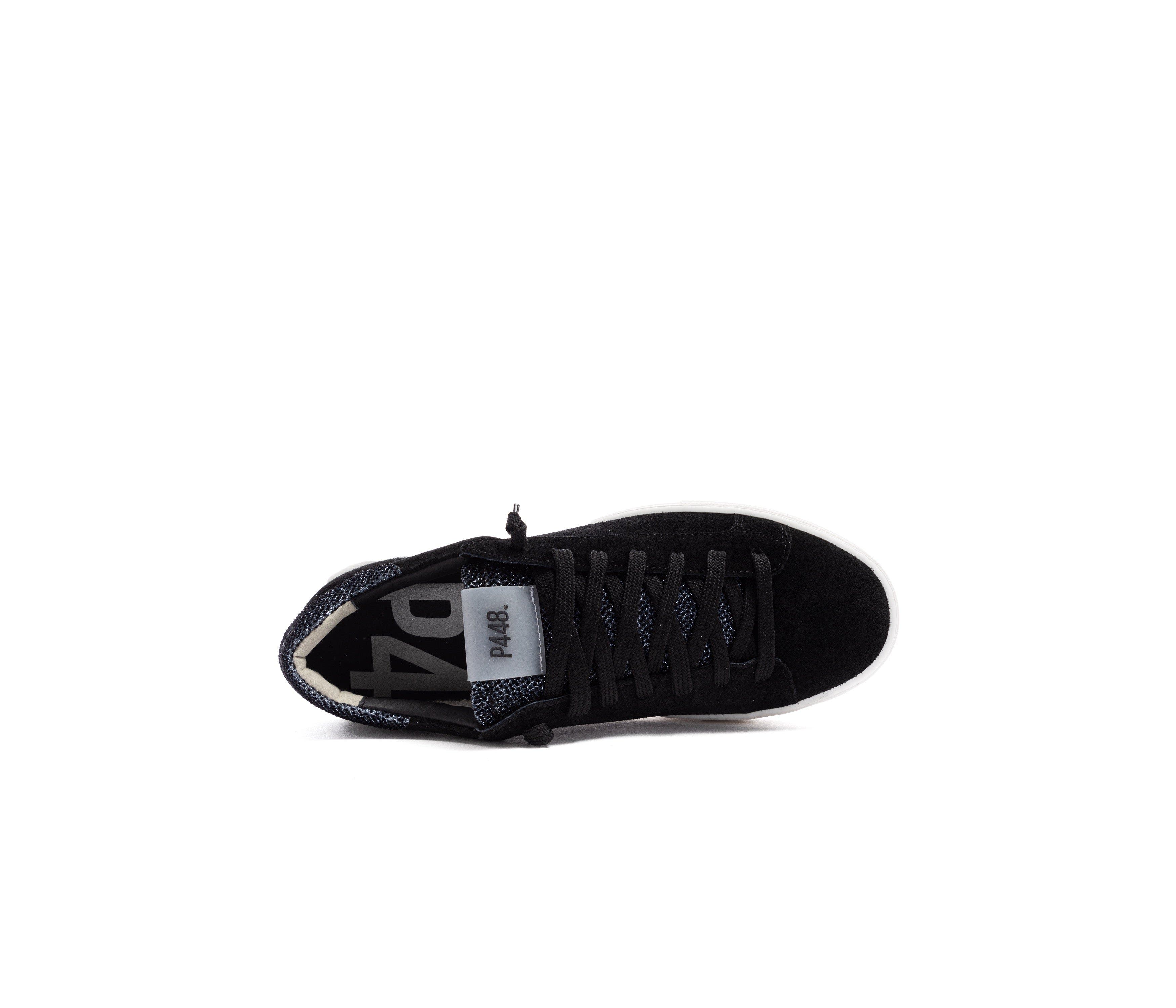 P448 Thea Platform Sneaker, Alternate, color, Phantom Black