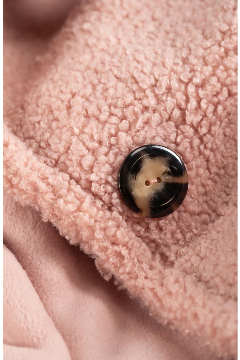 Léonie Long pregnancy coat, Alternate, color, PINK