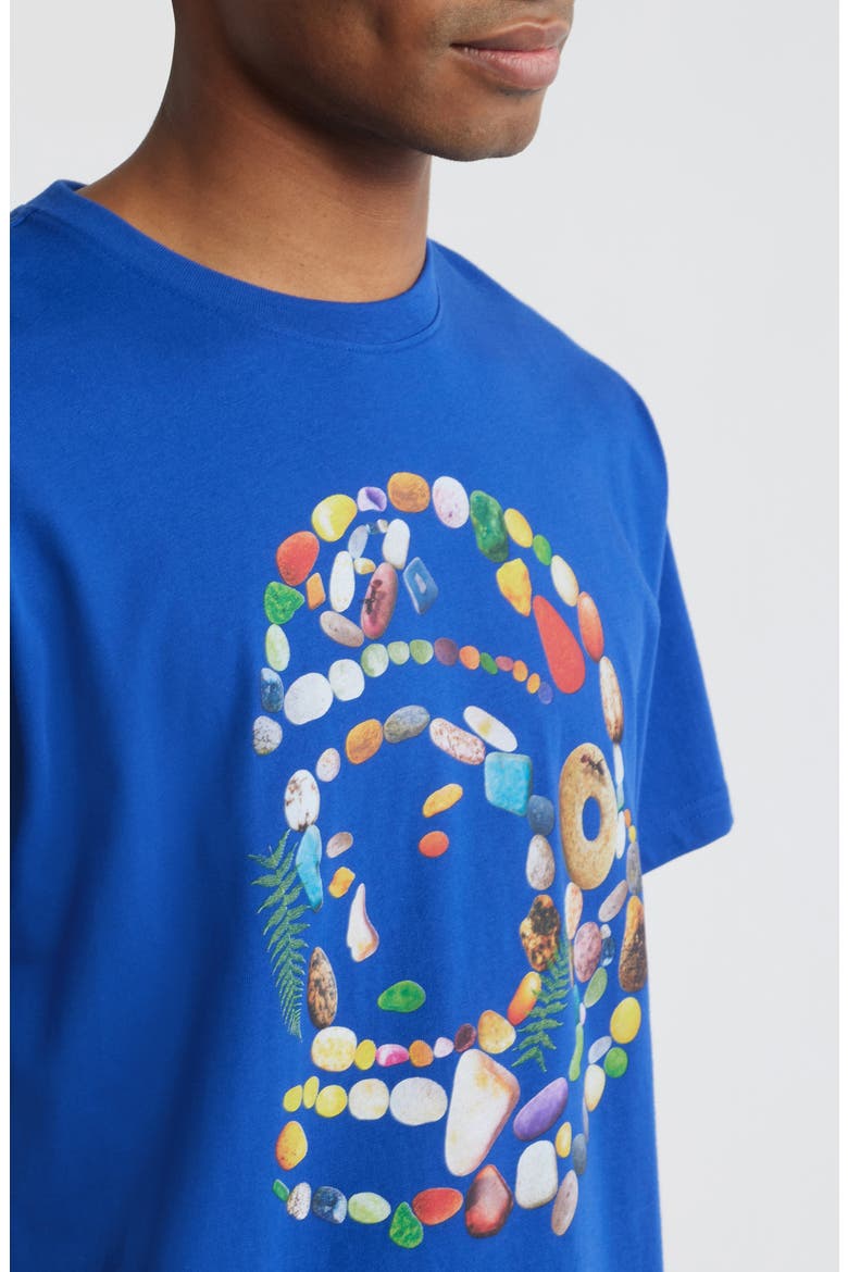 Stones Spaceman Logo Graphic T-Shirt, Alternate, color, SODALITE BLUE