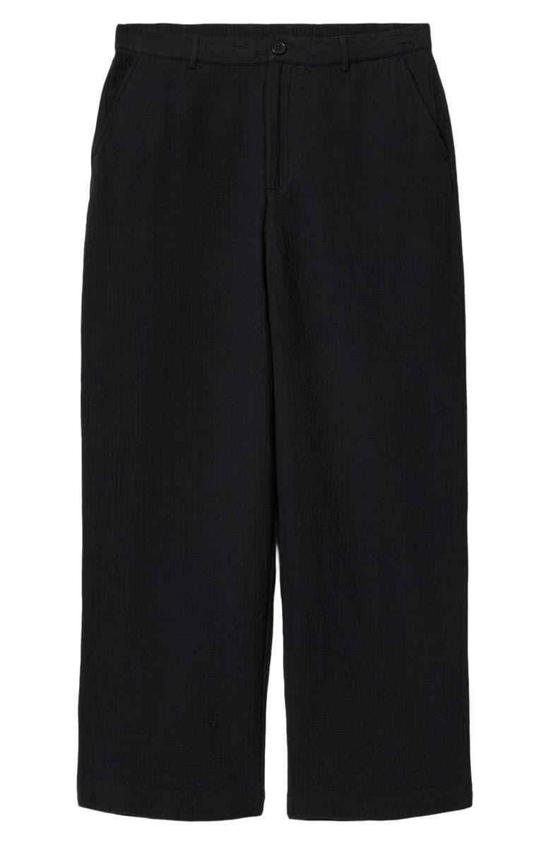 AllSaints Taiko Wide Leg Pants, Alternate, color, Orca Black